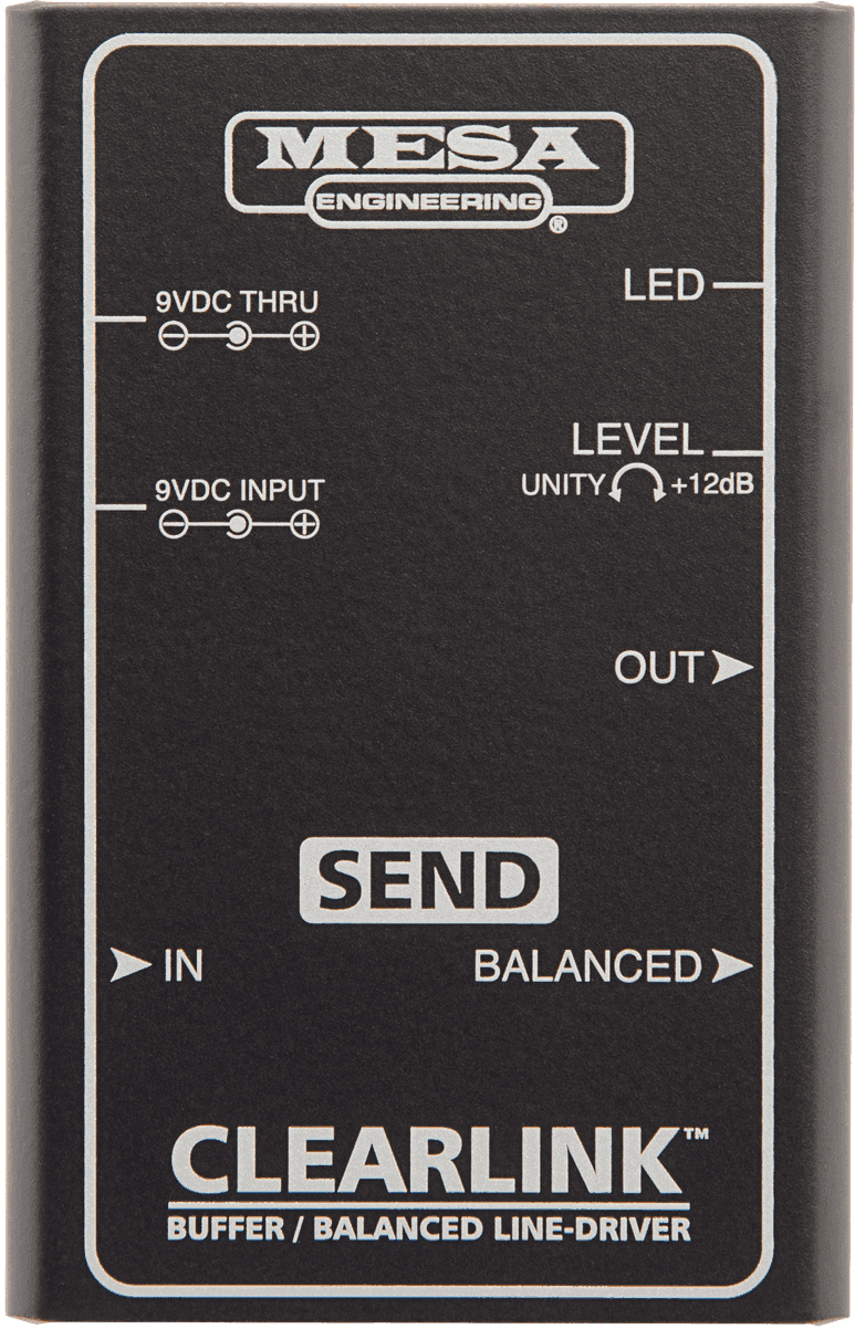 Mesa Boogie Clearlink Send Line Driver - Volume/boost/expression effect pedaal - Main picture