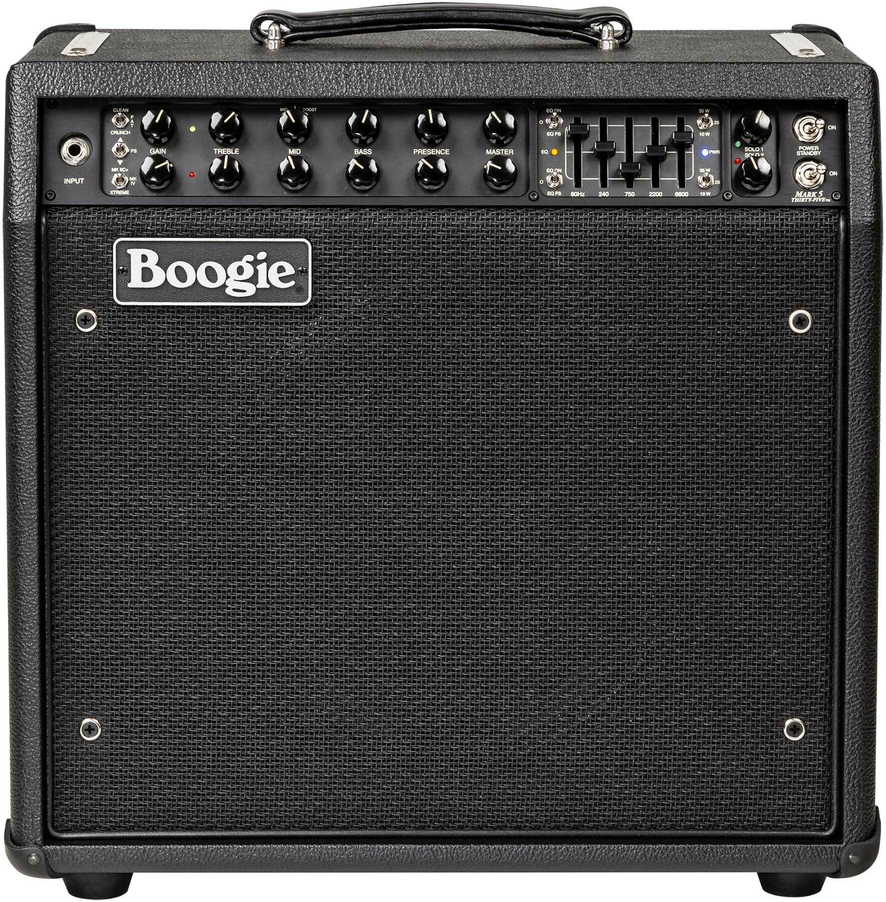 Mesa Boogie Mark Five 35 1x12 Combo 10/25/35w El84 Black Bronco - Combo voor elektrische gitaar - Main picture