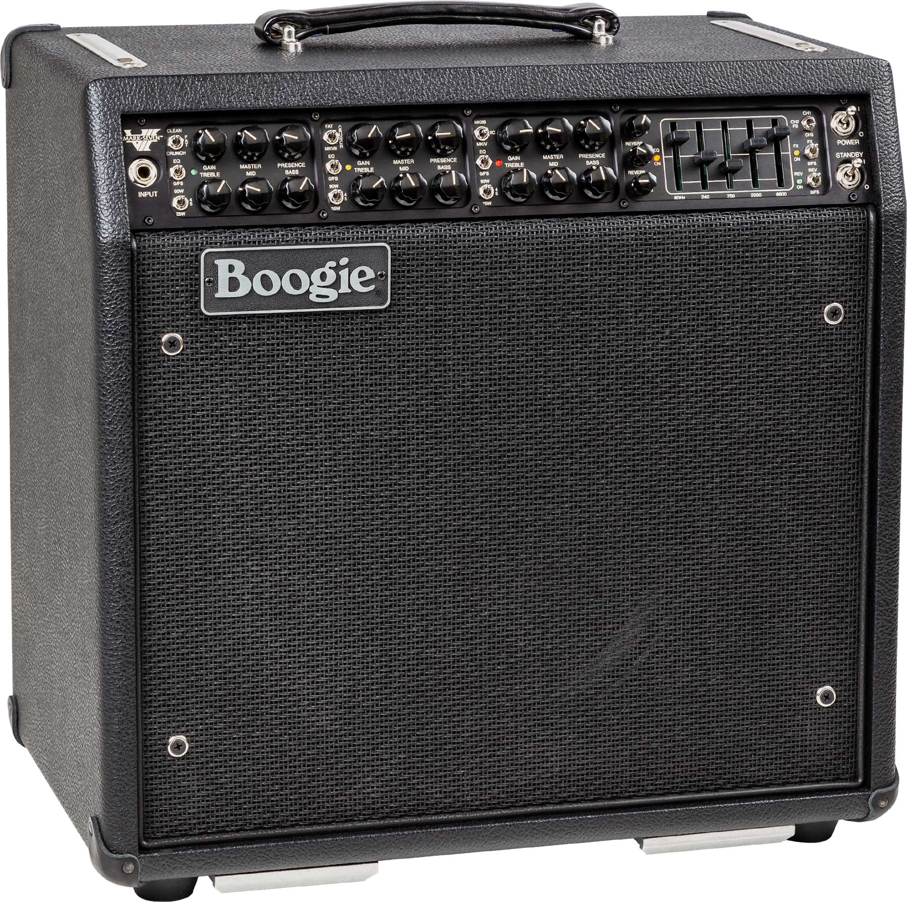 Mesa Boogie Mark Vii 1x12 Combo 25/45/90w 6l6 Black - Combo voor elektrische gitaar - Variation 1