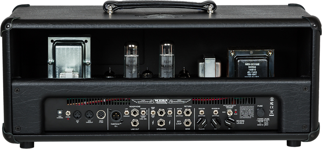Mesa Boogie Triple Crown Tc50 Head 50w El34 Black Taurus - Gitaarversterker top - Variation 2