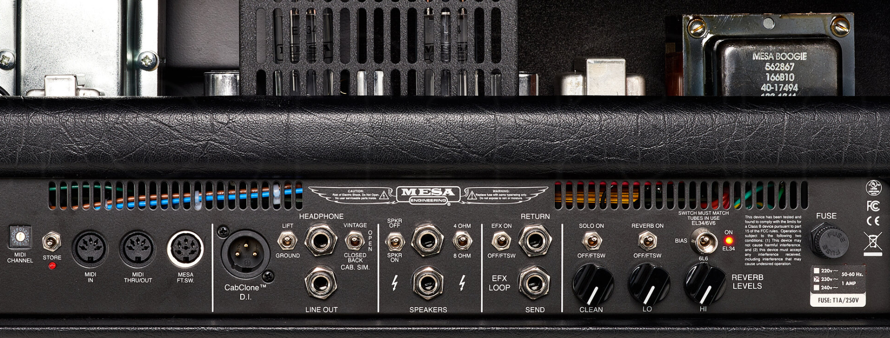 Mesa Boogie Triple Crown Tc50 Head 50w El34 Black Taurus - Gitaarversterker top - Variation 3