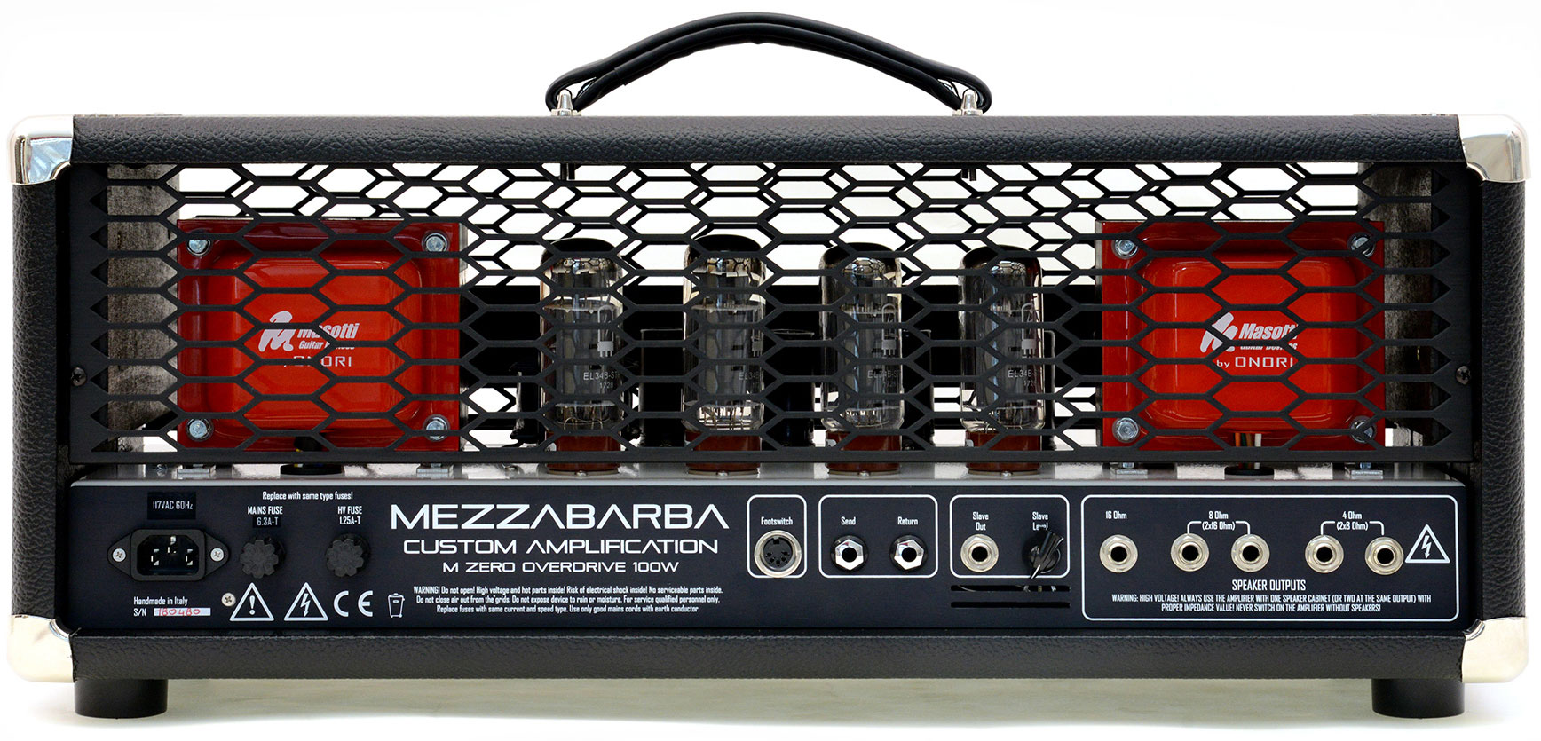 Mezzabarba M Zero Overdrive Head 100w - Gitaarversterker top - Variation 1