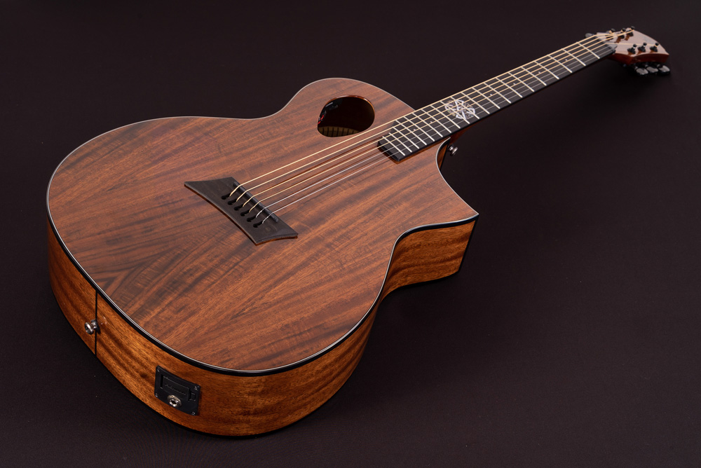 Michael Kelly Forte Port Koa Concert Cw Koa Acajou Ova - Natural - Elektro-akoestische gitaar - Variation 1