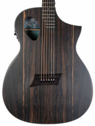 Elektro-akoestische gitaar Michael kelly Forte Port Exotic Ziricote - Natural