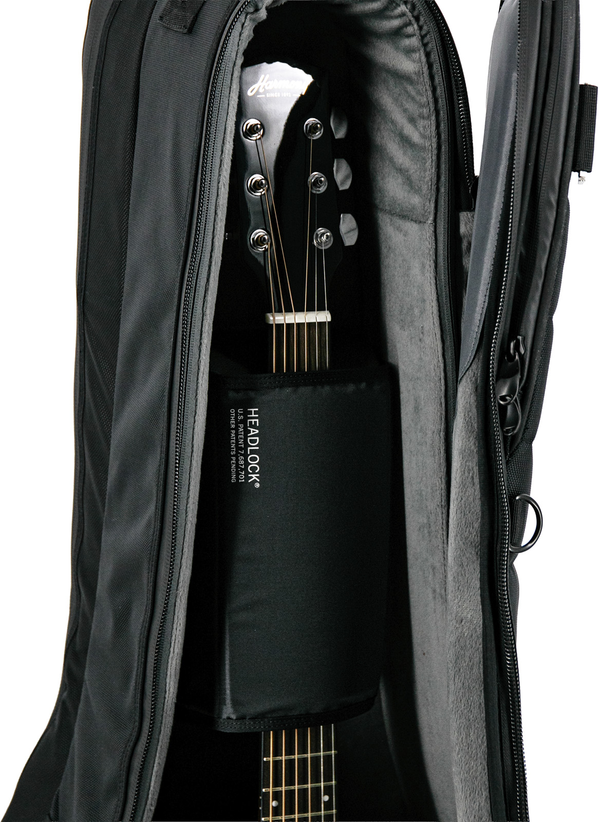 Mono 2 Guitares Acoustique Et Electrique (avec Roulette - Tas voor Elektrische Gitaar - Variation 4