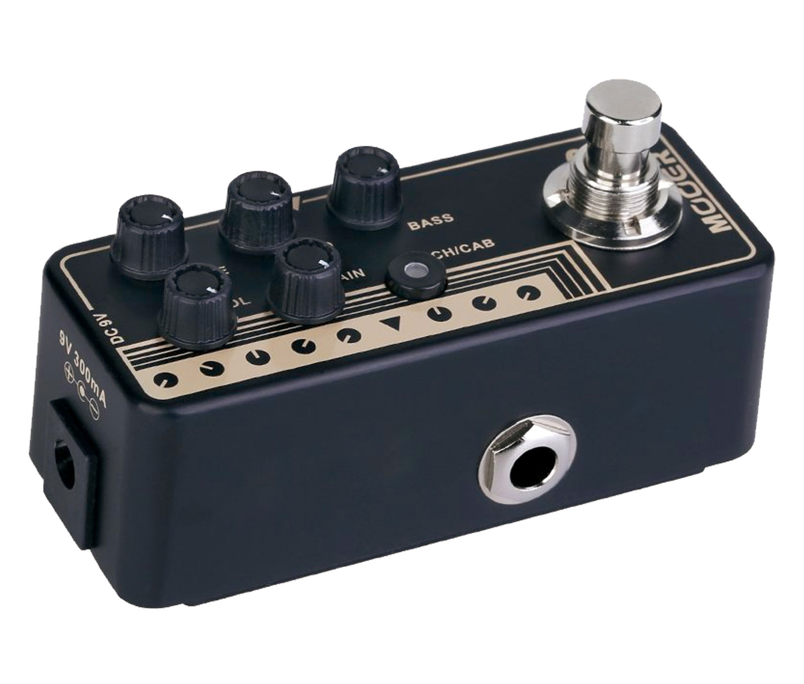 Mooer 012 Us Gold 100 - Overdrive/Distortion/fuzz effectpedaal - Variation 1