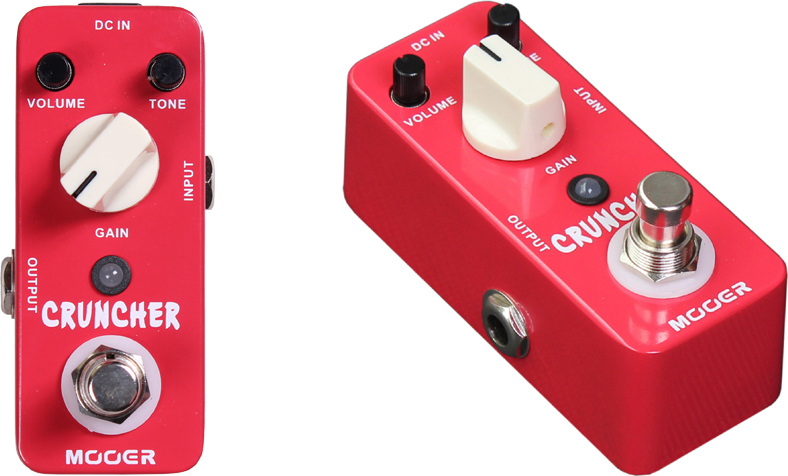 Mooer Cruncher Distortion - Overdrive/Distortion/fuzz effectpedaal - Main picture