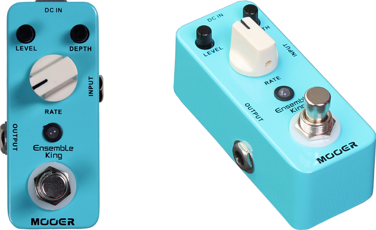 Mooer Ensemble King Chorus - Modulation/chorus/flanger/phaser en tremolo effect pedaal - Main picture