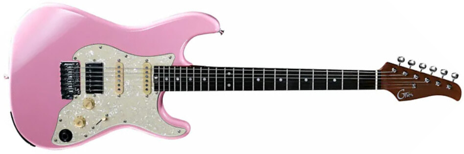Mooer Gtrs S800 Hss Trem Rw - Shell Pink - MIDI / Digital elektrische gitaar - Main picture