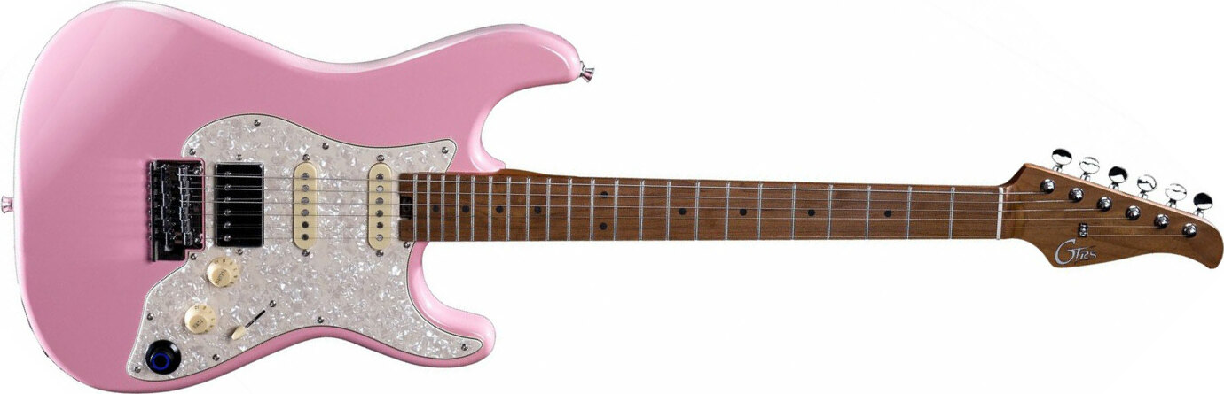 Mooer Gtrs S801 Hss Trem Mn - Shell Pink - MIDI / Digital elektrische gitaar - Main picture