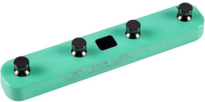 Volume/boost/expression effect pedaal Mooer GWF4 GTRS Wireless Footswitch - Surf Green