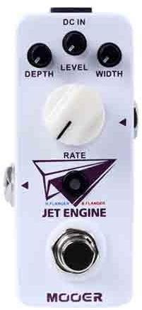 Modulation/chorus/flanger/phaser en tremolo effect pedaal Mooer JET ENGINE FLANGER