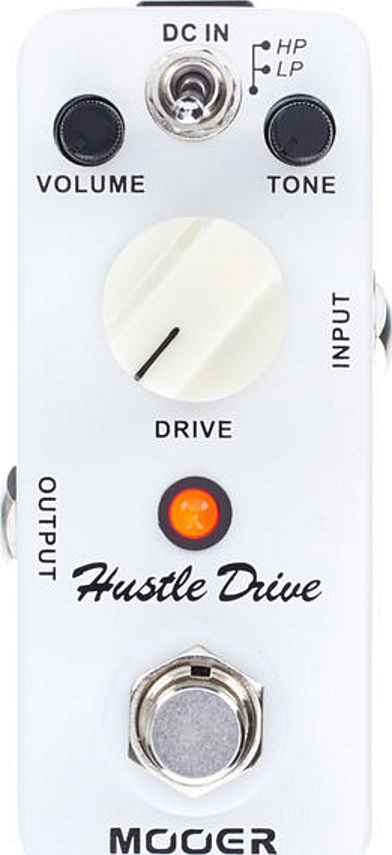 Mooer Micro Hustle Drive Distortion Pedal - Overdrive/Distortion/fuzz effectpedaal - Main picture