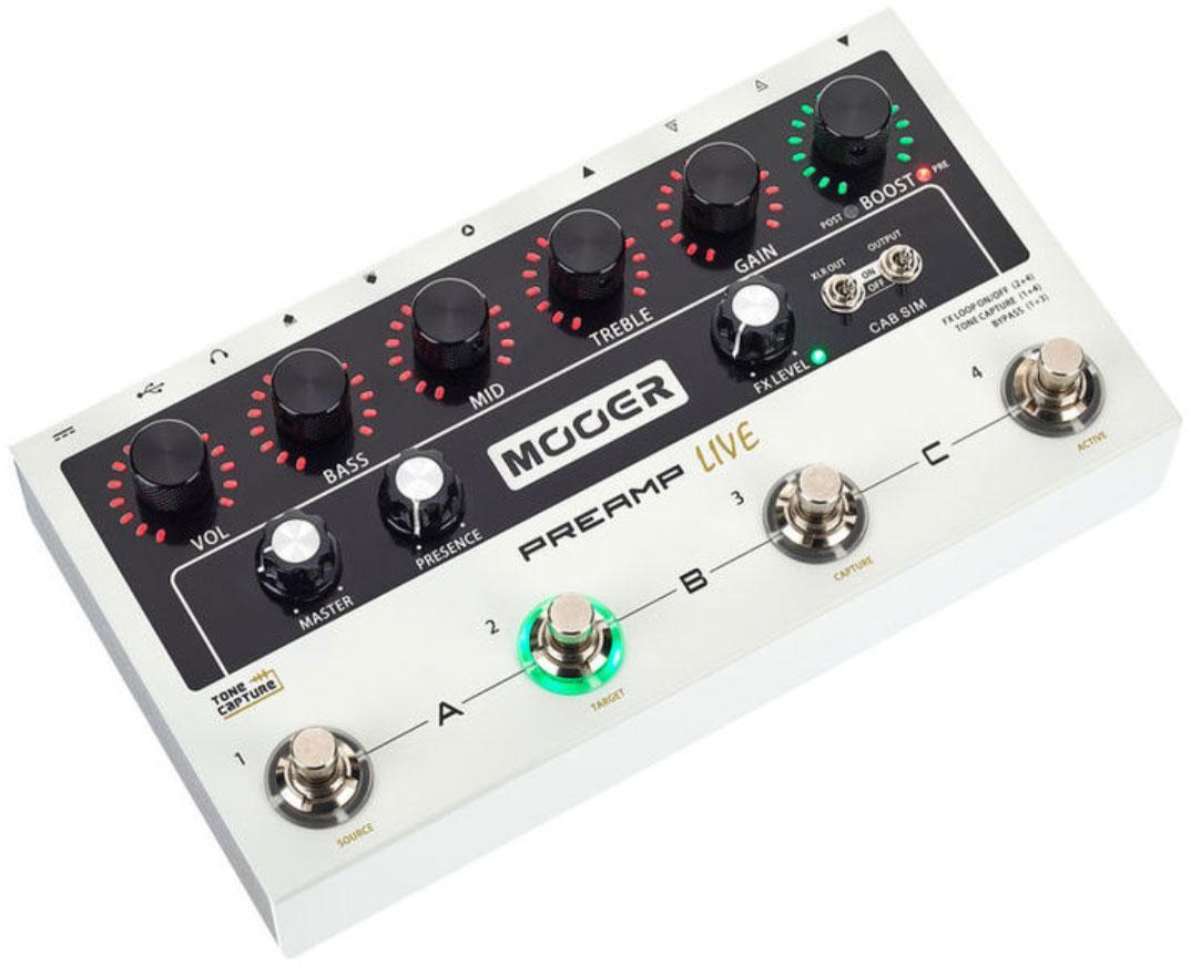 Elektrische voorversterker Mooer Preamp Live