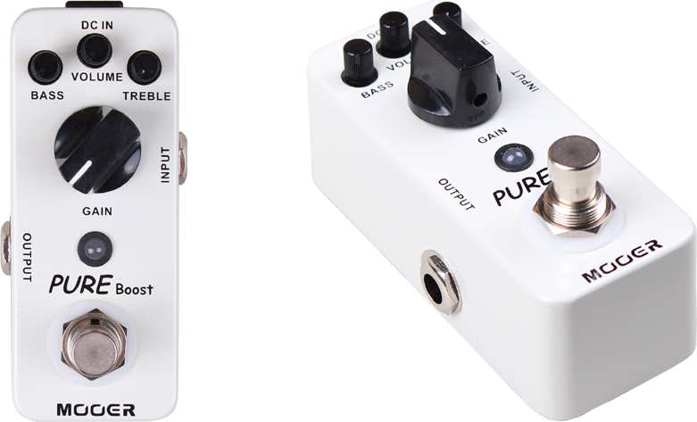 Mooer Pure Boost - Compressor/sustain/noise gate effect pedaal - Main picture