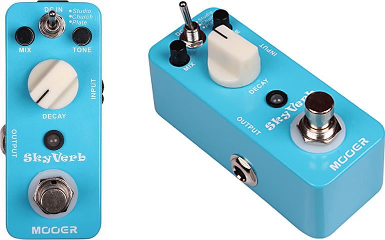Mooer Skyverb Reverb - Reverb/delay/echo effect pedaal - Main picture