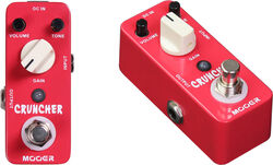 Overdrive/distortion/fuzz effectpedaal Mooer Cruncher Distortion