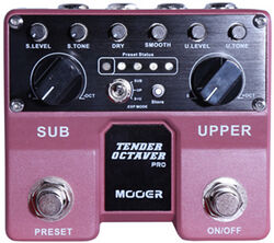 Harmonizer effect pedaal Mooer Tender Octaver Pro