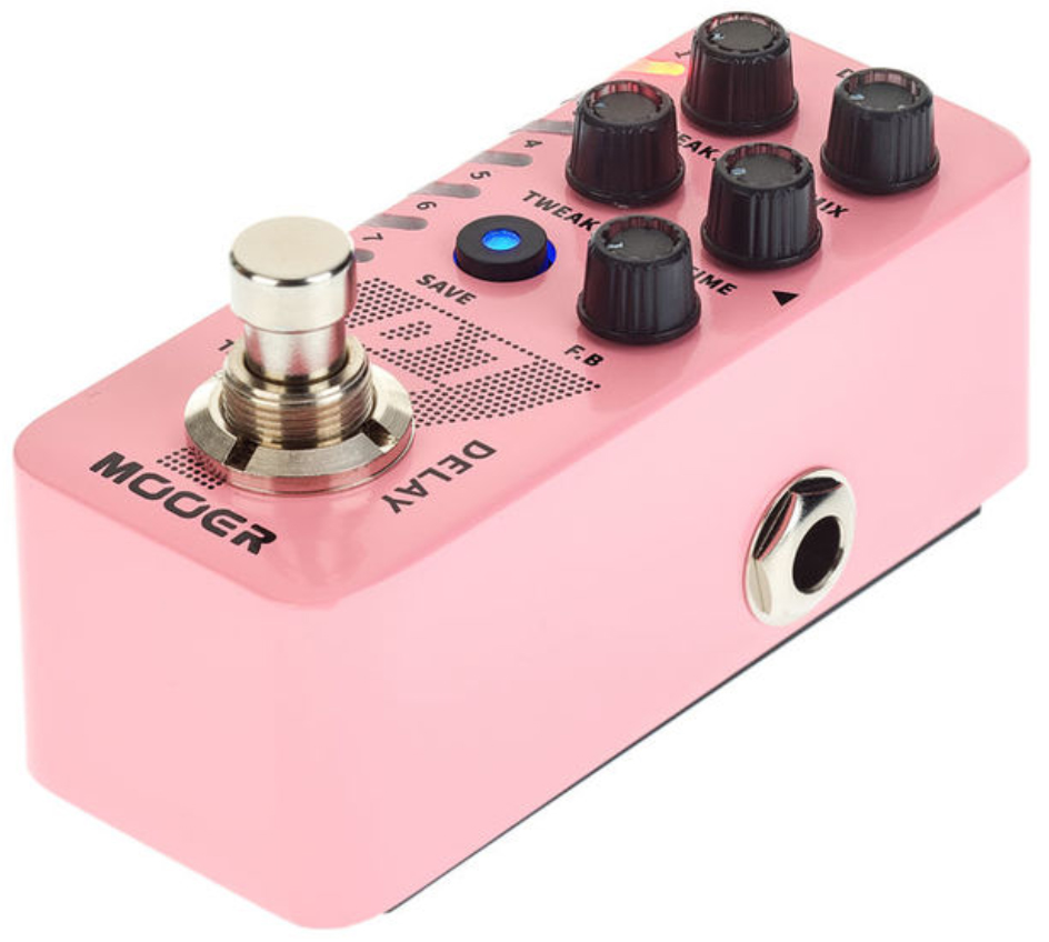 Mooer D7 Delay - Reverb/delay/echo effect pedaal - Variation 1