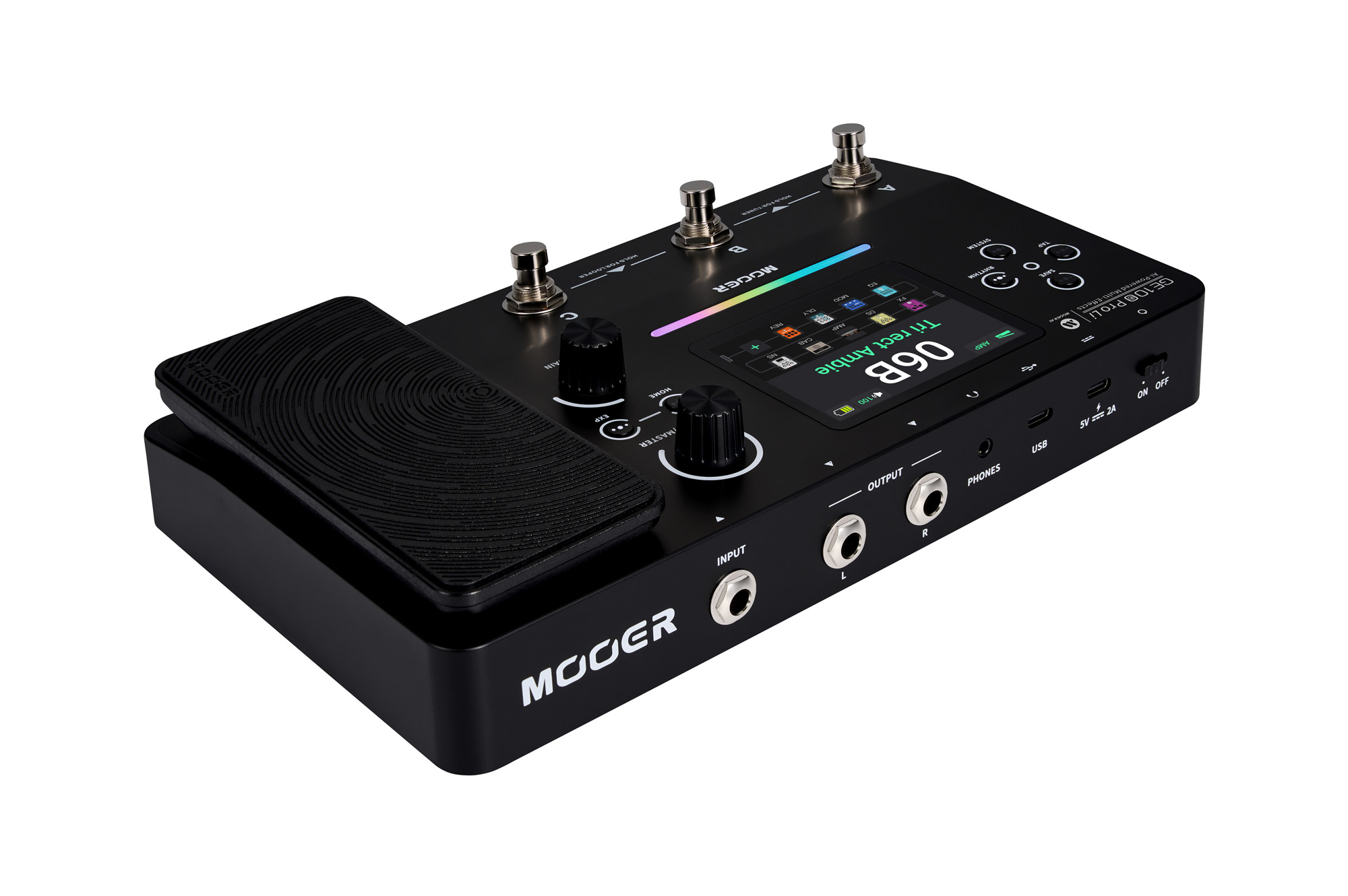 Mooer Ge100 Pro Li - Multieffecten Pedaal voor Electrische Gitaar - Variation 3