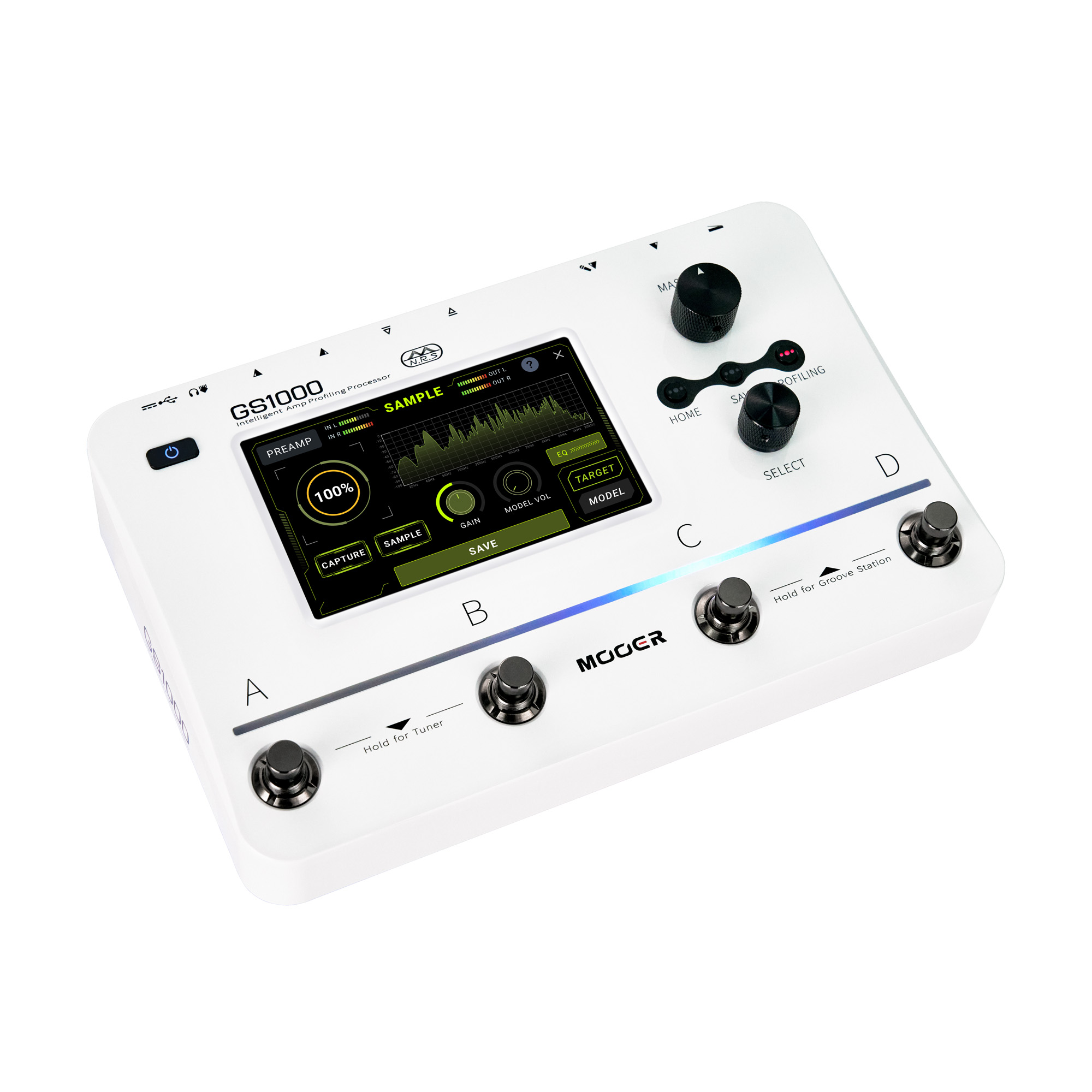 Mooer Gs1000 - Multieffecten Pedaal voor Electrische Gitaar - Variation 2