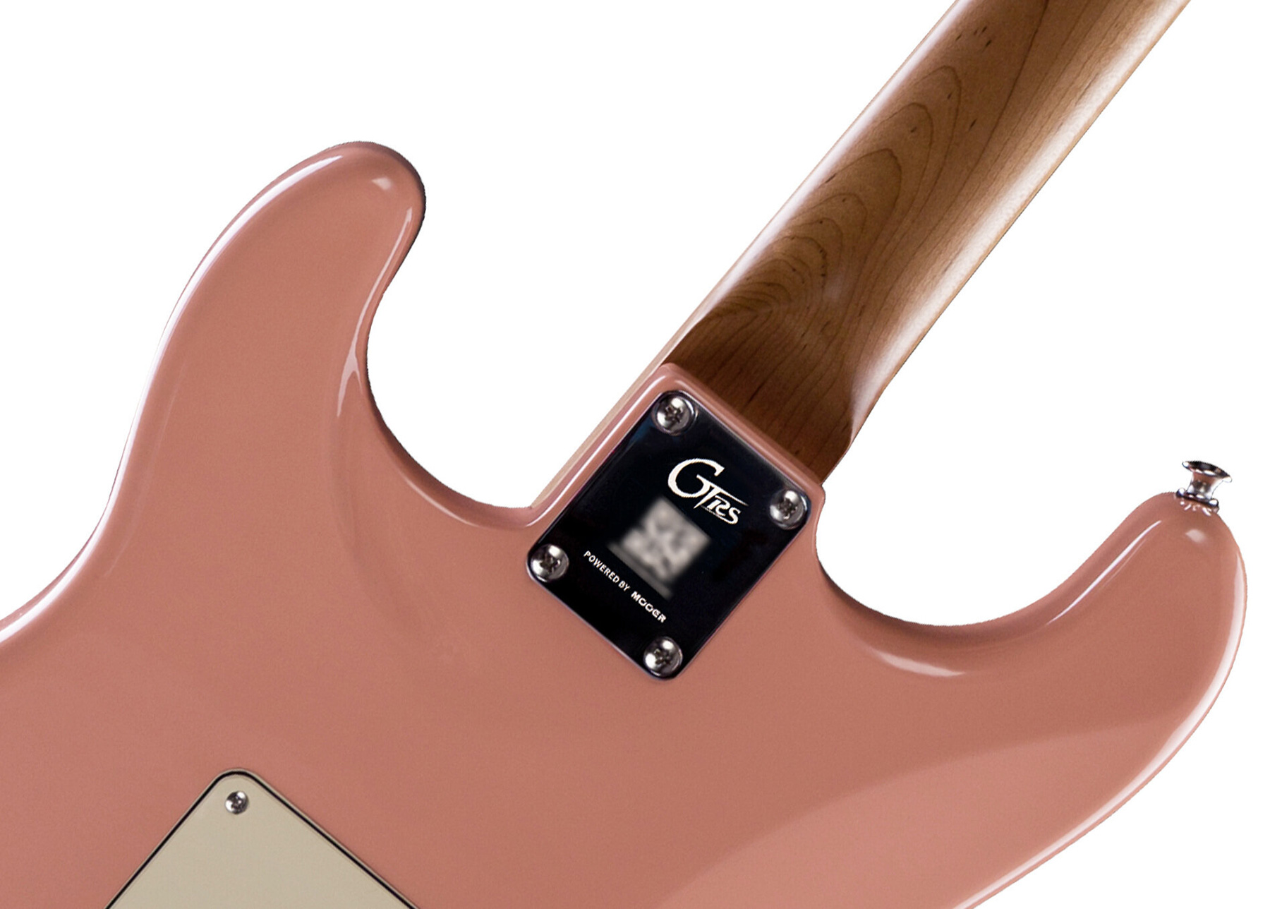 Mooer Gtrs P800 Pro Intelligent Guitar Hss Trem Rw - Flamingo Pink - MIDI / Digital elektrische gitaar - Variation 2