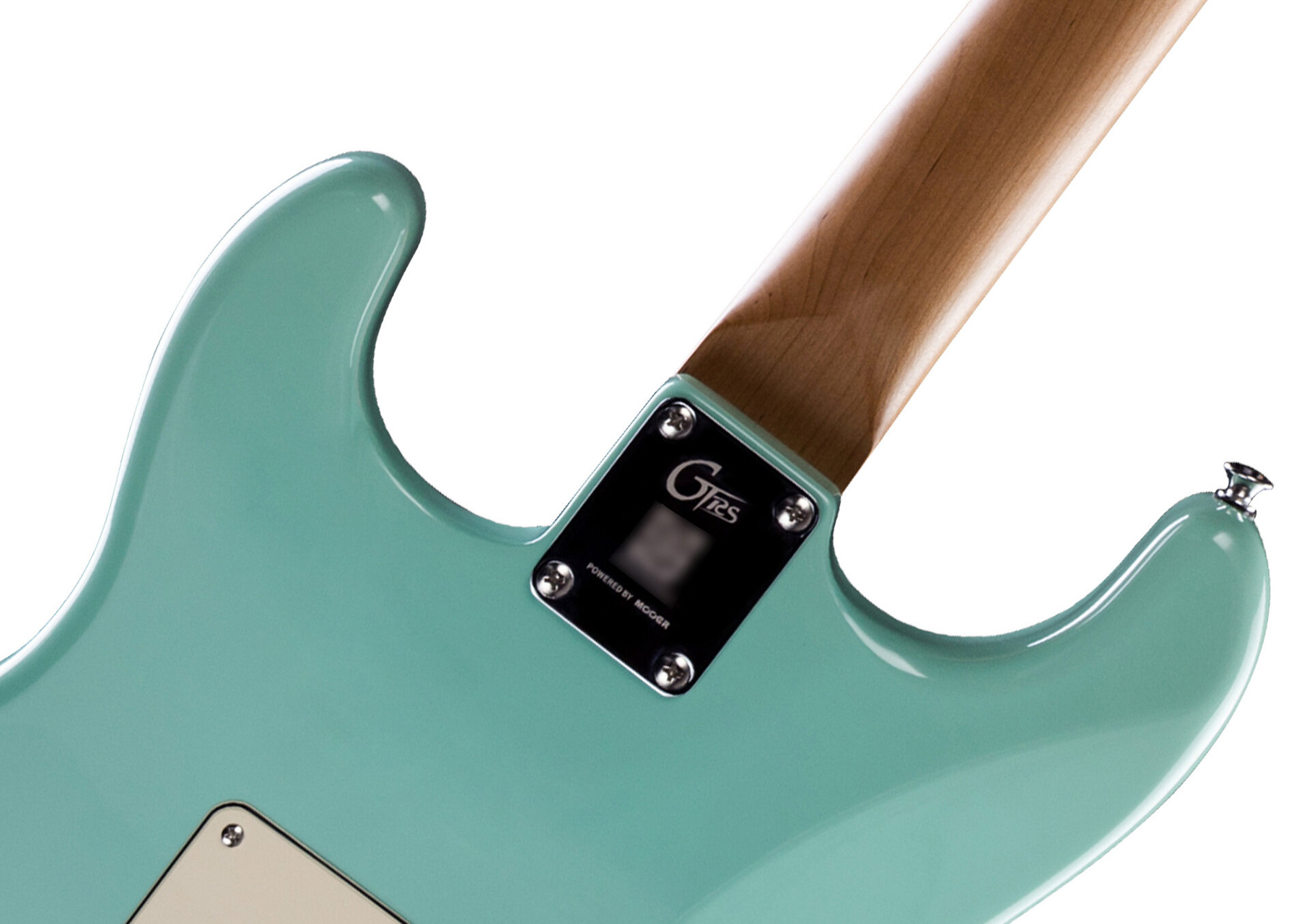 Mooer Gtrs P800 Pro Intelligent Guitar Hss Trem Rw - Mint Green - MIDI / Digital elektrische gitaar - Variation 2