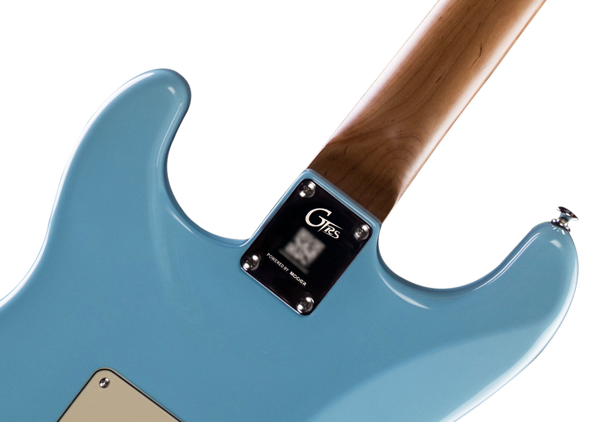 Mooer Gtrs P800 Pro Intelligent Guitar Hss Trem Rw - Tiffany Blue - MIDI / Digital elektrische gitaar - Variation 2