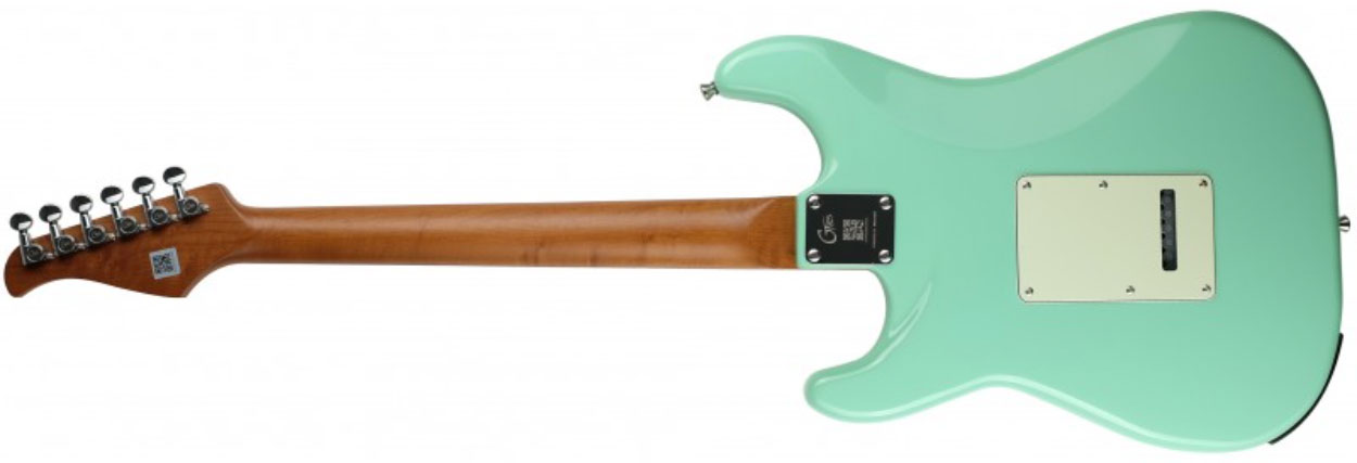 Mooer Gtrs S800 Hss Trem Rw - Surf Green - MIDI / Digital elektrische gitaar - Variation 1
