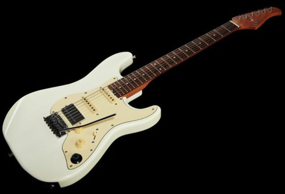 Mooer Gtrs S800 Hss Trem Rw - Vintage White - MIDI / Digital elektrische gitaar - Variation 2