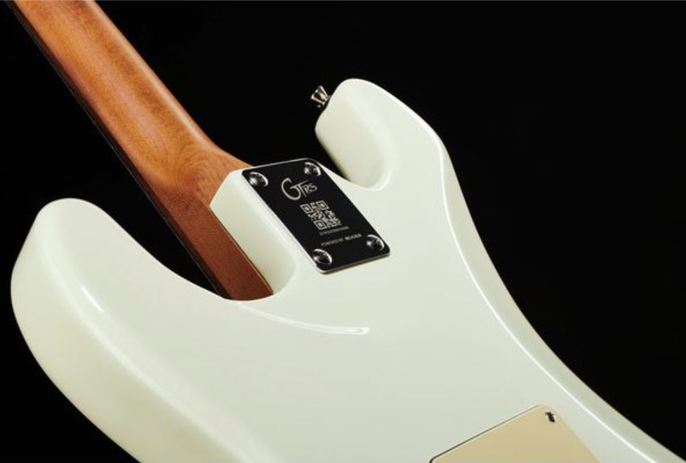 Mooer Gtrs S800 Hss Trem Rw - Vintage White - MIDI / Digital elektrische gitaar - Variation 4