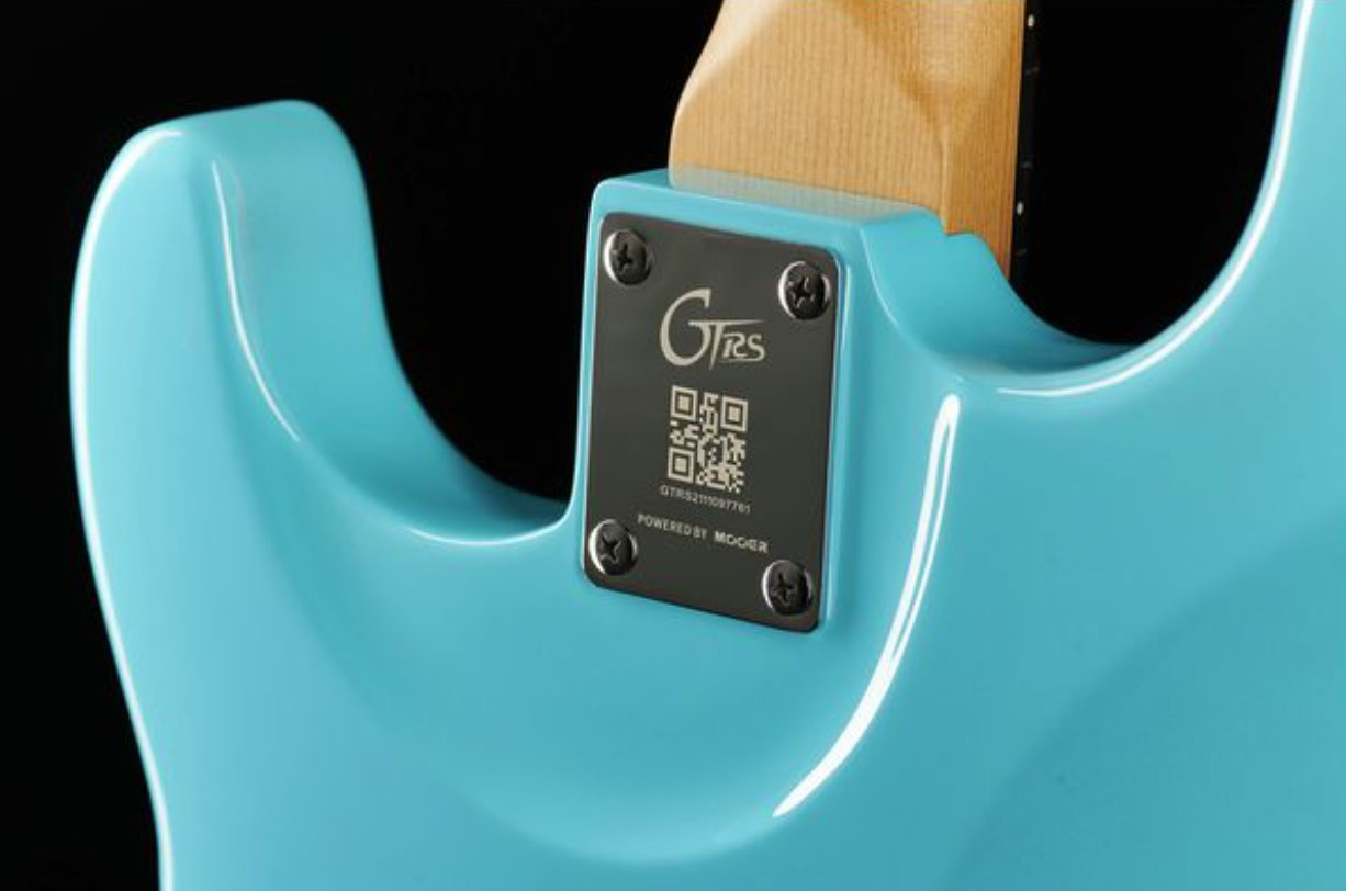Mooer Gtrs S800 Hss Trem Rw - Sonic Blue - MIDI / Digital elektrische gitaar - Variation 3