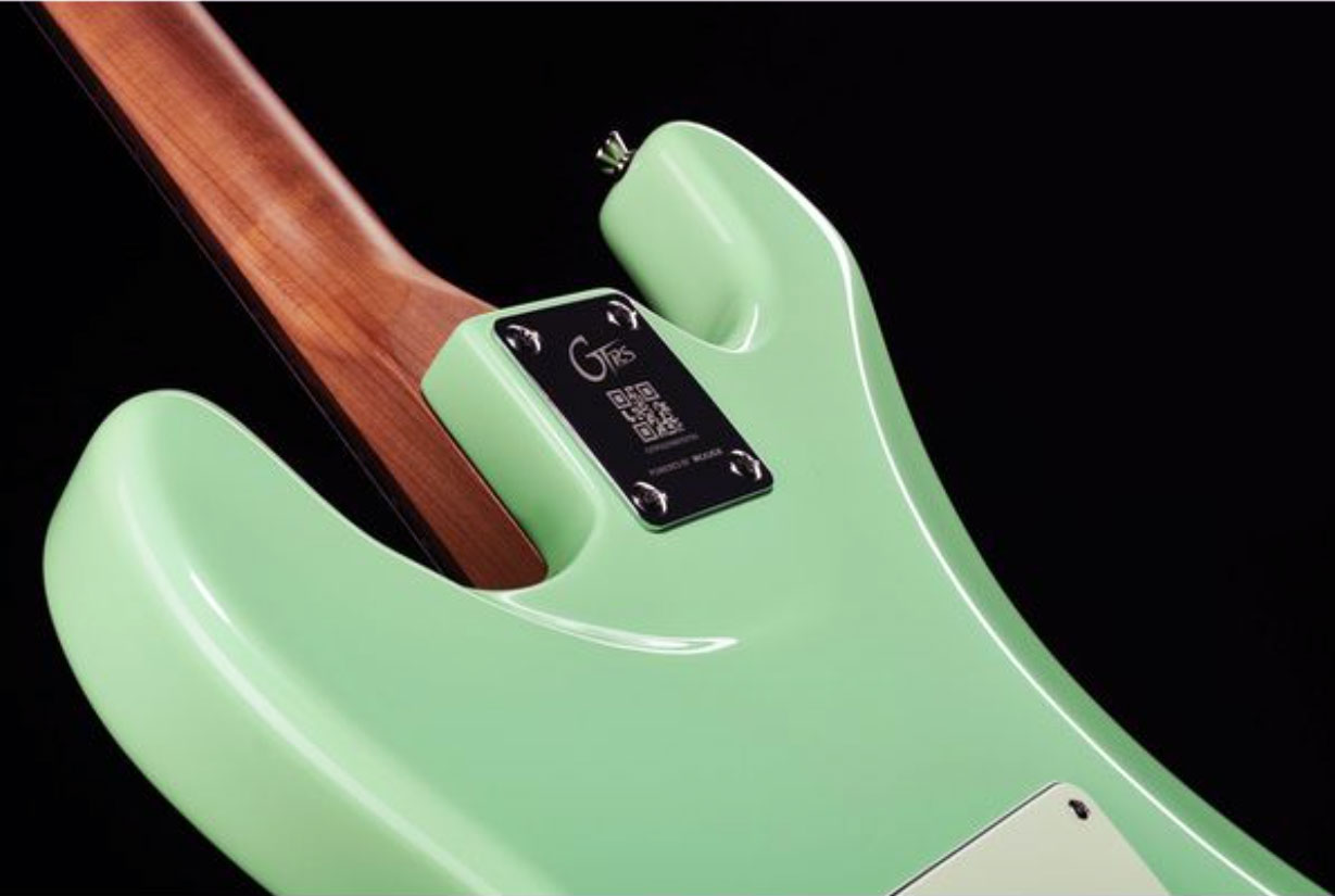 Mooer Gtrs S800 Hss Trem Rw - Surf Green - MIDI / Digital elektrische gitaar - Variation 4