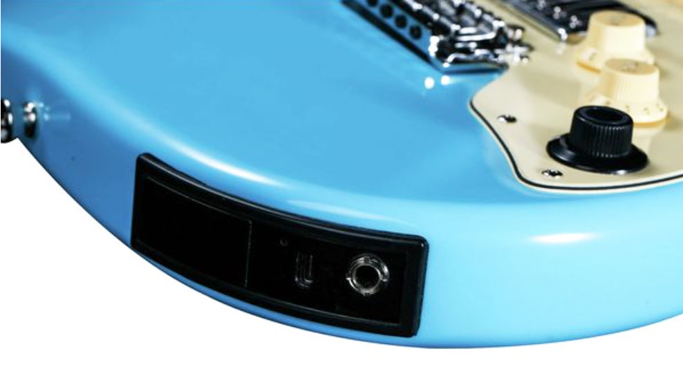 Mooer Gtrs S801 Hss Trem Mn - Sonic Blue - MIDI / Digital elektrische gitaar - Variation 3
