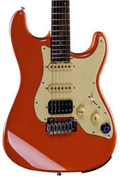Midi / digital elektrische gitaar Mooer GTRS Professional P800 Intelligent Guitar - Fiesta red