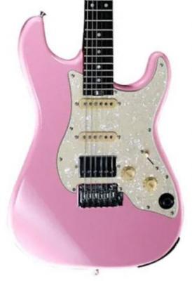 Midi / digital elektrische gitaar Mooer GTRS S800 Intelligent Guitar - Shell pink