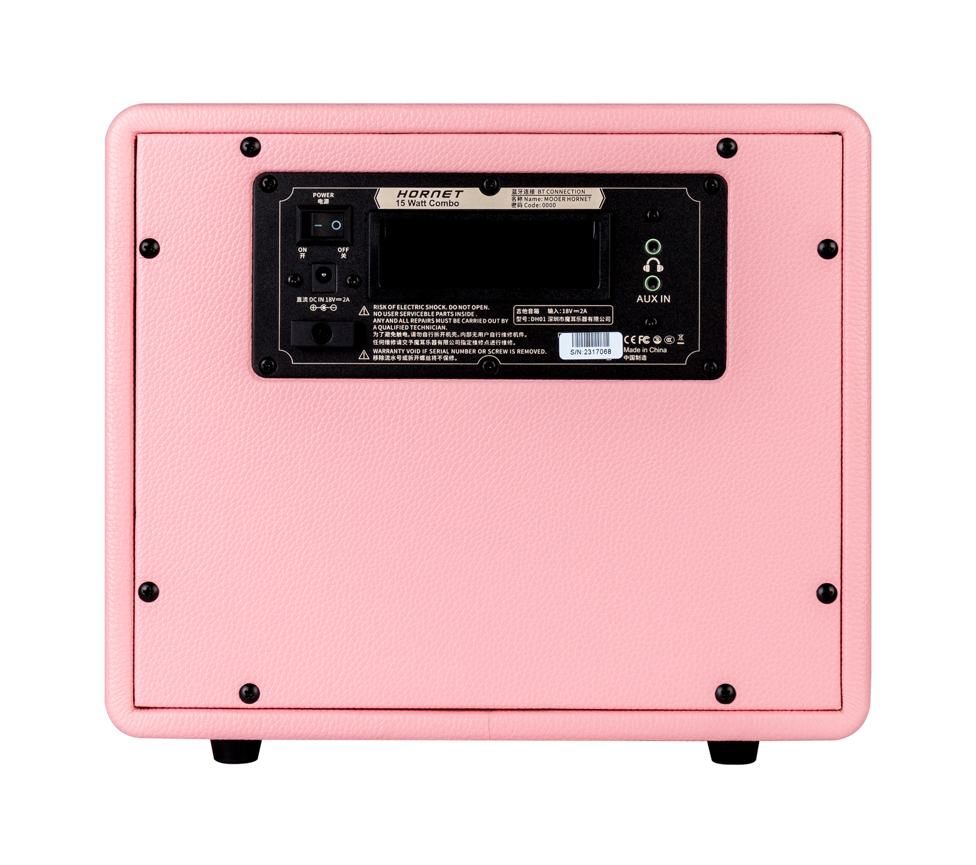 Mooer Hornet 15 W 6.5 Pink - Combo voor elektrische gitaar - Variation 2