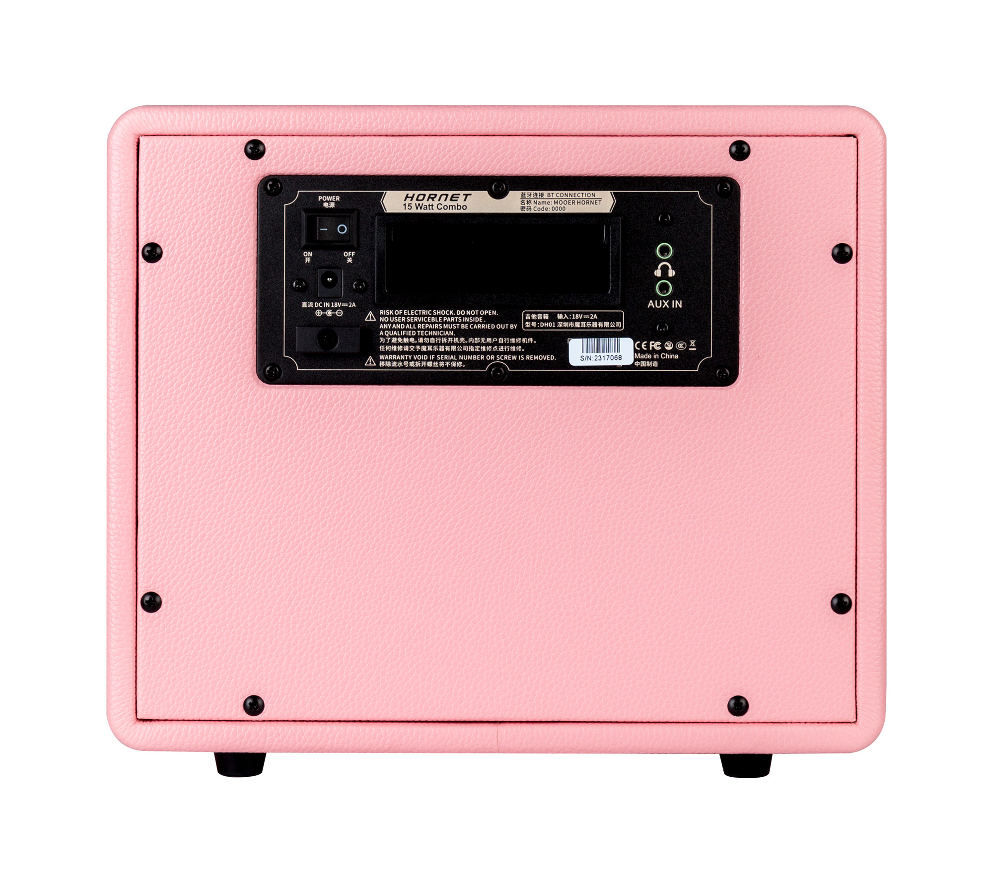 Mooer Hornet 15 W 6.5 Pink - Combo voor elektrische gitaar - Variation 2