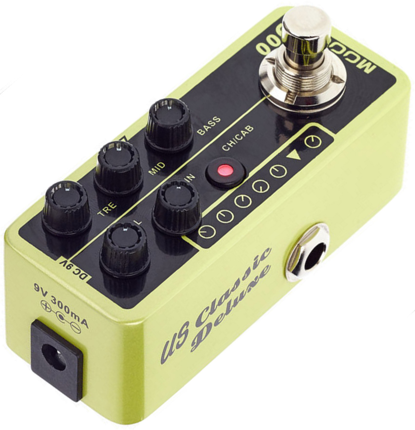 Mooer Micro Preamp 006 Classic Deluxe Fender Blues Deluxe - Elektrische voorversterker - Variation 3