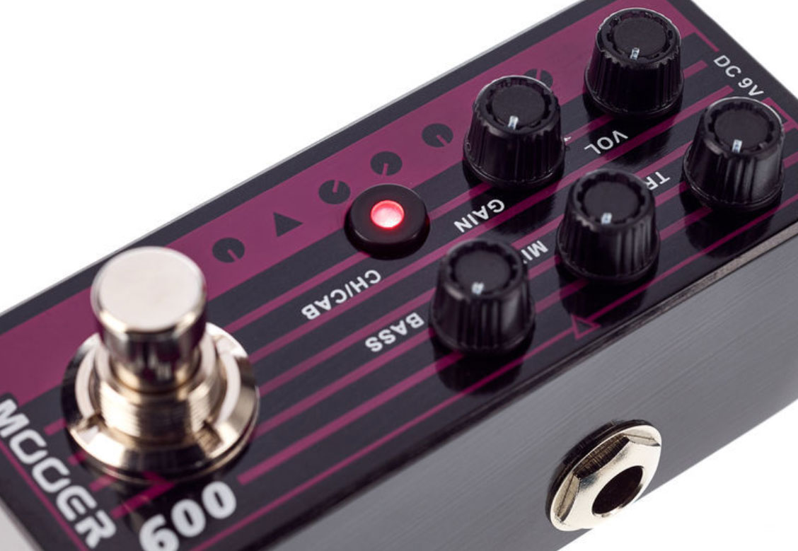 Mooer Micro Preamp 009 Blacknight Engl Blackmore - Elektrische voorversterker - Variation 1