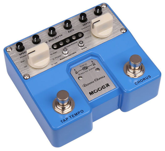 Mooer Reverie Chorus - Modulation/chorus/flanger/phaser en tremolo effect pedaal - Variation 1