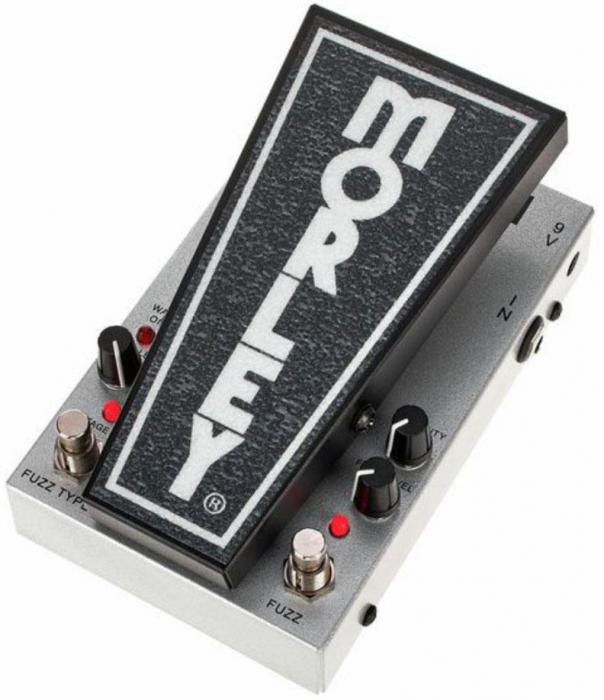 Wah/filter effectpedaal Morley 20/20 Power Fuzz Wah