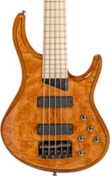 Solid body elektrische bas Mtd Kingston KZ5MP 5-String - Natural gloss