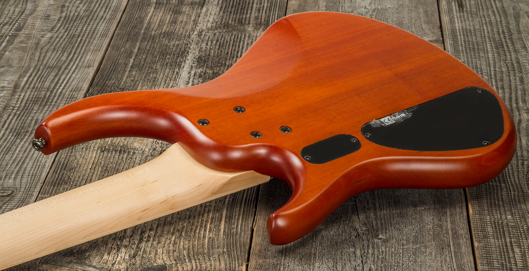 Mtd Kz5mp-sa Kingston 5c Active Mn - Satin Amber - Solid body elektrische bas - Variation 4