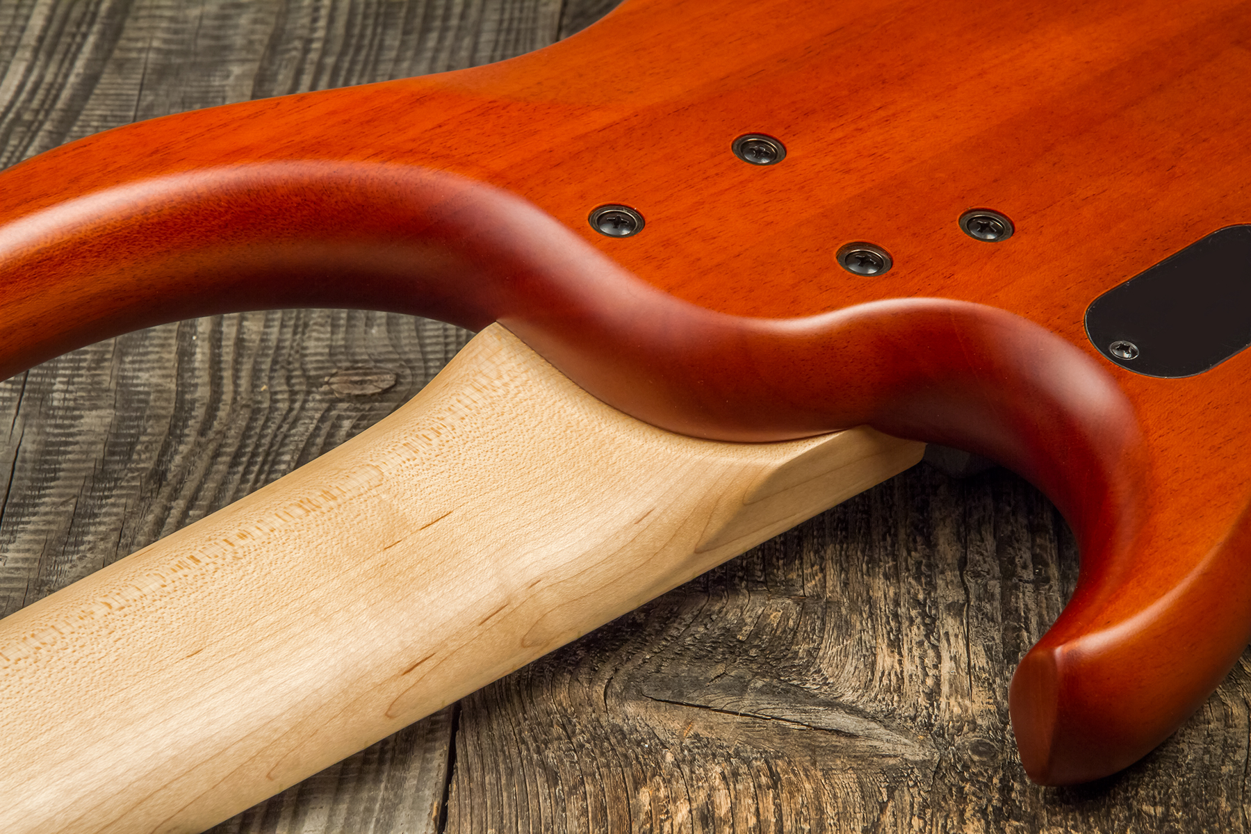 Mtd Kz5mp-sa Kingston 5c Active Mn - Satin Amber - Solid body elektrische bas - Variation 5