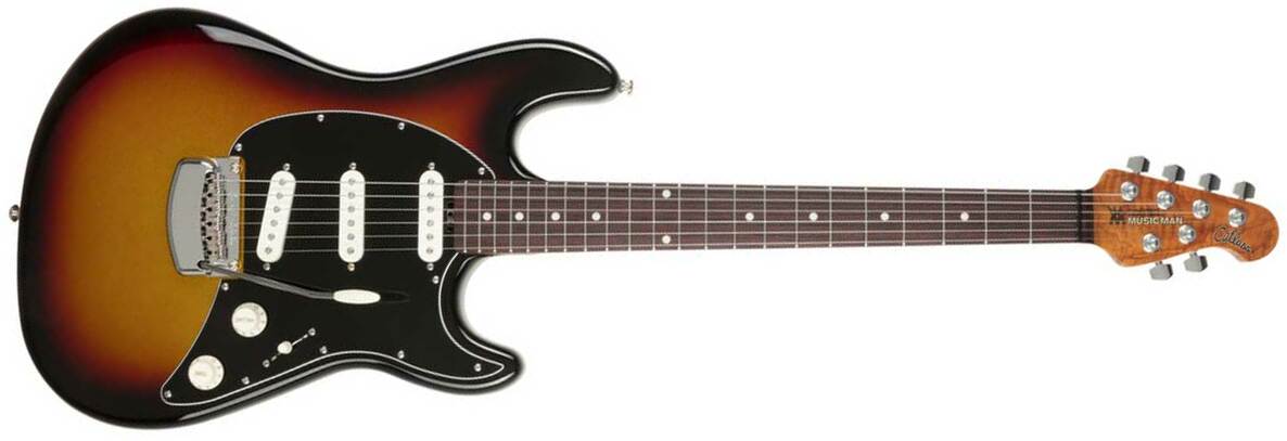 Music Man Cutlass Ht Sss 3s Trem Rw +housse - Showtime - Elektrische gitaar in Str-vorm - Main picture