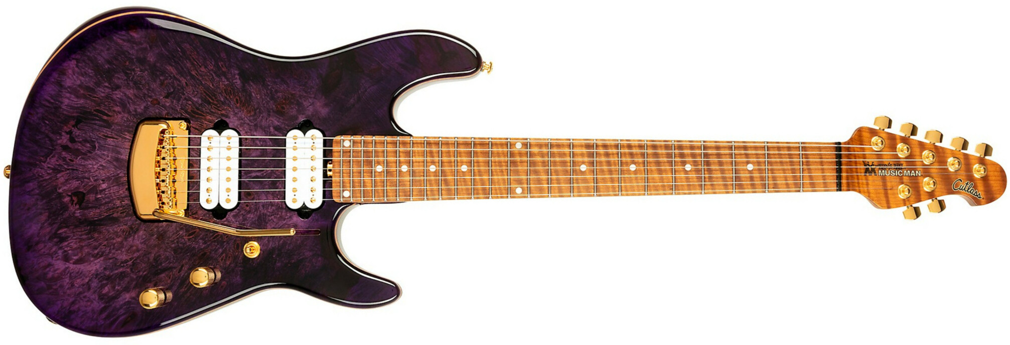 Music Man Jason Richardson7 Cutlass Signature 7c 2h Trem Mn - Majora Purple - 7-snarige elektrische gitaar - Main picture