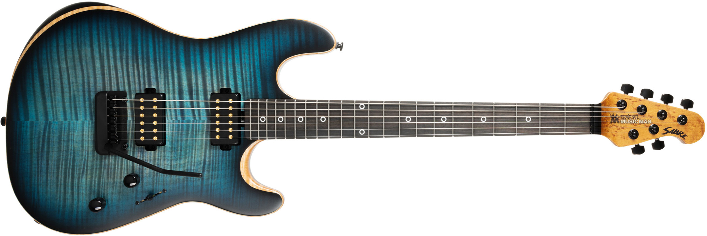 Music Man Rabea Massad Sabre Signature 2h Trem Eb - Carian Burst - Kenmerkende elektrische gitaar - Main picture