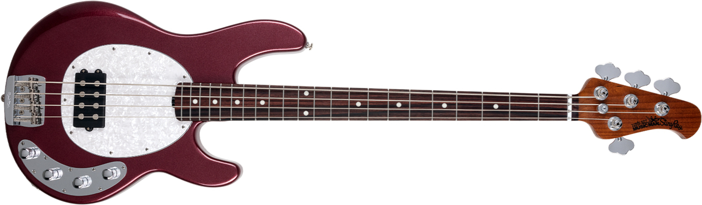 Music Man Stingray Special H 2020 Active Rw - Maroon Mist - Solid body elektrische bas - Main picture