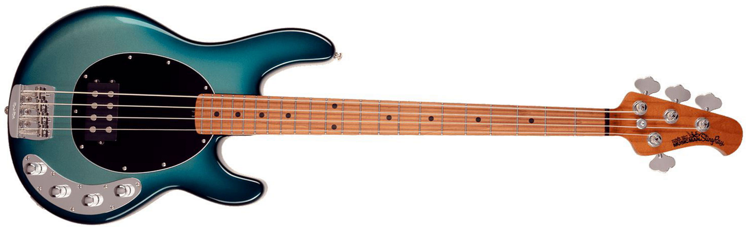 Music Man Stingray Special H Active Mn - Frost Green Pearl - Solid body elektrische bas - Main picture